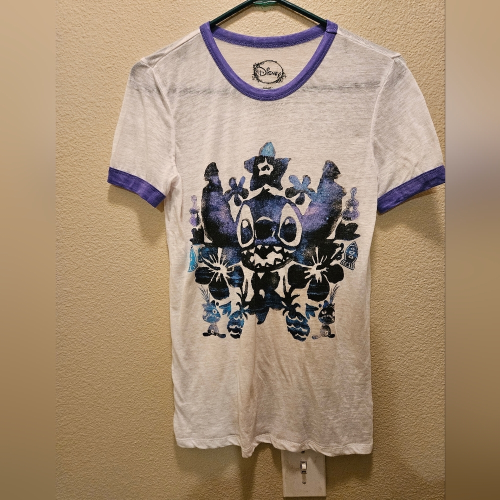 Stitch Disney Shirt Sleeve t-shirt Top